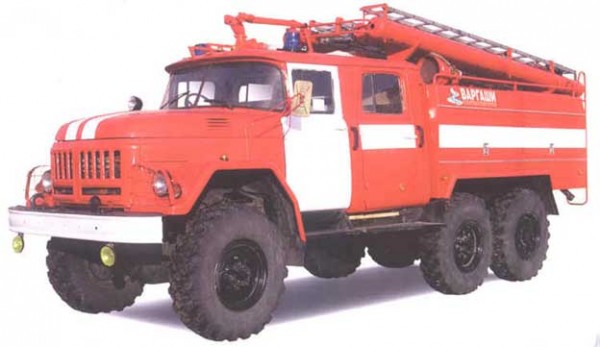 Автоцистерная пожарная среднего класса АЦ-2,5-40 (5313), мод. 6ВР